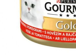 Gourmet gold cat konzerva Savoury cake hovädzie a paradajka 85 g 8