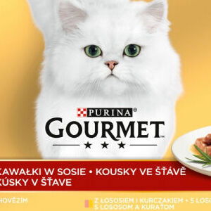 GOURMET Gold Multipack v šťave 12x85g 5