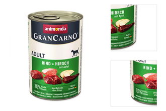 Gran Carno Adult - hovadzie, jelen a jablcka 400g 3