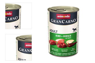 Gran Carno Adult - hovadzie, jelen a jablcka 400g 4