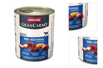 Gran Carno Adult - hovadzie, udeny uhor a zemiaky 800g 3