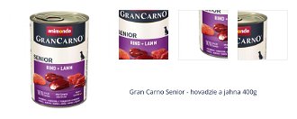 Gran Carno Senior - hovadzie a jahna 400g 1