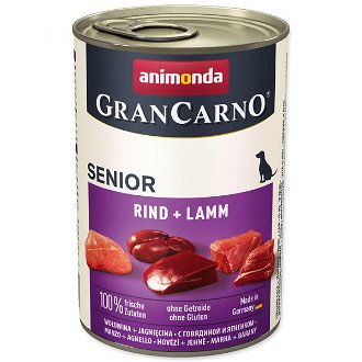 Gran Carno Senior - hovadzie a jahna 400g 2