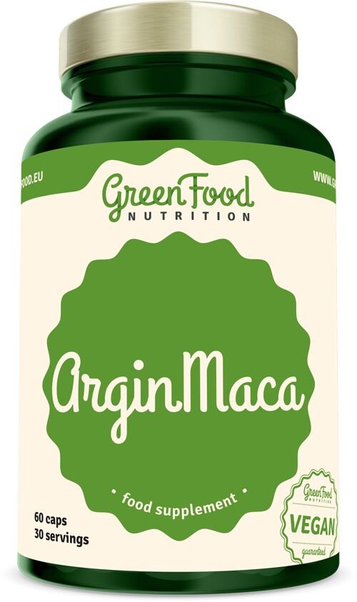 GreenFood Nutrition ArginMaca 60cps