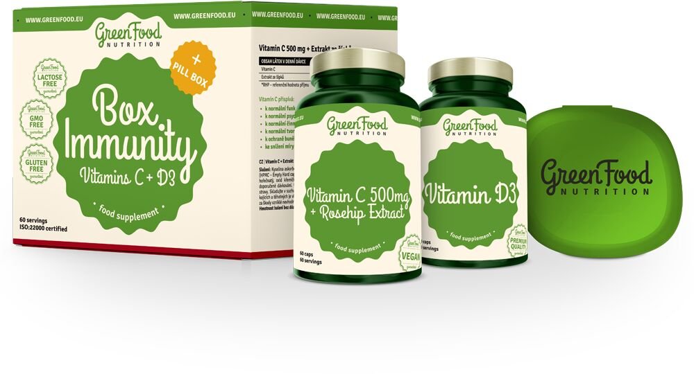 GreenFood Nutrition BOX IMMUNITY + Pillbox