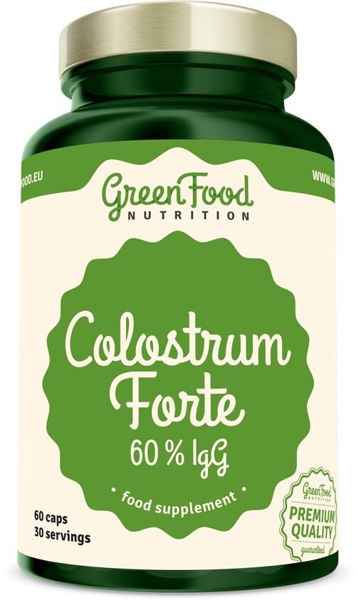 GreenFood Nutrition Colostrum Forte 60% IgG 60cps