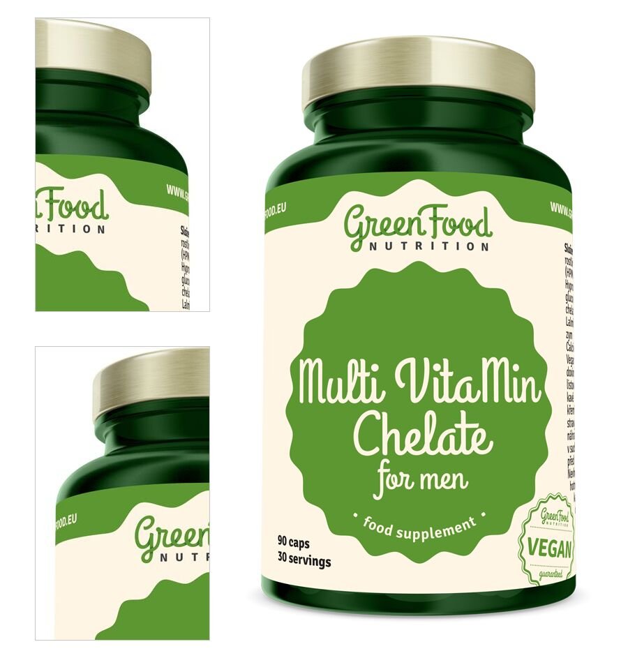 GreenFood Nutrition Multi Chelate men 90cps 9
