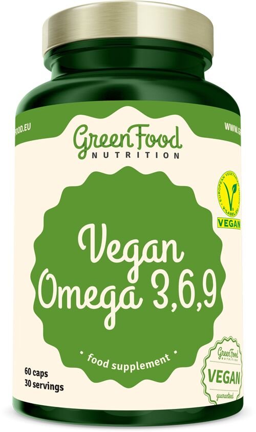 GreenFood Nutrition Vegan Omega 3,6,9 60cps