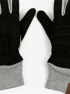 Grey-black men's gloves Tom Tailor - Men 5