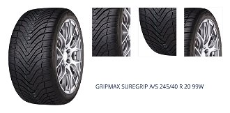GRIPMAX 245/40 R 20 99W SUREGRIP_A/S TL XL M+S 3PMSF 1