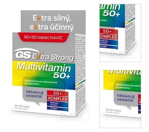GS Extra Strong Multivitamín 50+ 8