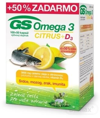 GS Omega 3 CITRUS + D3