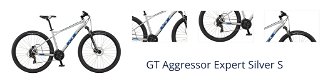 GT Aggressor Expert SHIMANO TOURNEY 3x8 Silver S 1