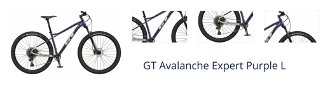 GT Avalanche Expert Sram SX Eagle 1x12 Purple L 1