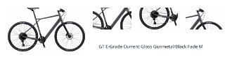 GT E-Grade Current microSHIFT Advent-X M6205 1x10 Gloss Gunmetal/Black Fade M 1
