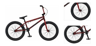 GT Slammer Kachinsky Matte Trans Red/Black BMX / Dirt bicykel 3