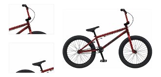 GT Slammer Kachinsky Matte Trans Red/Black BMX / Dirt bicykel 4