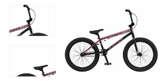 GT Slammer Mercado Gloss Trans Raspberry/Matte Black Fade BMX / Dirt bicykel 4