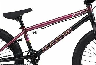 GT Slammer Mercado Gloss Trans Raspberry/Matte Black Fade BMX / Dirt bicykel 5