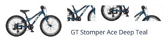 GT Stomper Ace Deep Teal Detský bicykel 1