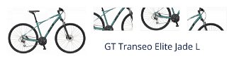 GT Transeo Elite Jade L Trekingový / Krosový bicykel 1