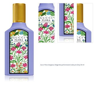 Gucci Flora Gorgeous Magnolia parfumovaná voda pre ženy 50 ml 1