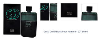 Gucci Guilty Black Pour Homme - EDT 90 ml 1