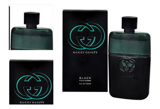 Gucci Guilty Black Pour Homme - EDT 90 ml 4