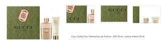 Gucci Guilty Pour Femme Eau de Parfum - EDP 50 ml + telové mlieko 50 ml 1