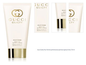 Gucci Guilty Pour Femme parfumovaný sprchovací gél pre ženy 150 ml 1