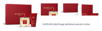 GUERLAIN Habit Rouge darčeková sada pre mužov 1