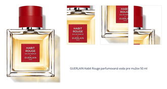 GUERLAIN Habit Rouge parfumovaná voda pre mužov 50 ml 1