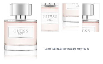 Guess 1981 toaletná voda pre ženy 100 ml 1