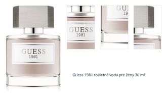 Guess 1981 toaletná voda pre ženy 30 ml 1