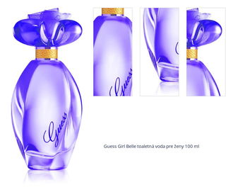 Guess Girl Belle toaletná voda pre ženy 100 ml 1