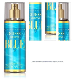 Guess Seductive Blue parfémovaný telový sprej pre ženy 250 ml 1