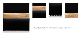 Guess Seductive Homme Noir toaletná voda pre mužov 30 ml 1