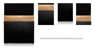 Guess Seductive Homme Noir toaletná voda pre mužov 50 ml 1