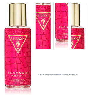 Guess Sexy Skin Sweet Sugar parfémovaný telový sprej pre ženy 250 ml 1