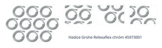 Hadice Grohe Relexaflex chróm 45973001 1