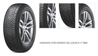 HANKOOK H750 KINERGY 4S2 225/50 R 17 98W 1