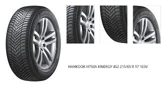 HANKOOK 215/65 R 17 103V H750A_KINERGY_4S2 TL XL M+S 3PMSF 1