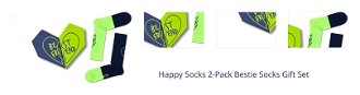 Happy Socks 2-Pack Bestie Socks Gift Set 1