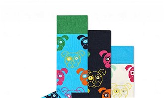 Happy Socks 3-Pack Mixed Dog Socks Gift Set 7
