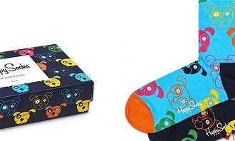 Happy Socks 3-Pack Mixed Dog Socks Gift Set 5