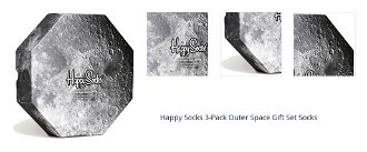 Happy Socks 3-Pack Outer Space Gift Set Socks 1