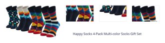 Happy Socks 4-Pack Multi-color Socks Gift Set 1