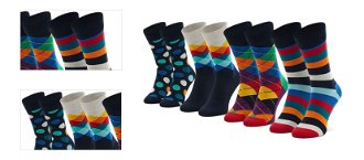 Happy Socks 4-Pack Multi-color Socks Gift Set 4