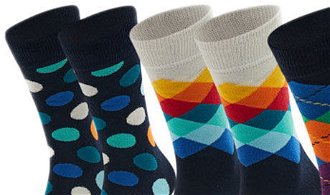 Happy Socks 4-Pack Multi-color Socks Gift Set 6
