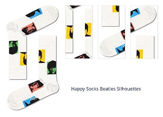 Happy Socks Beatles Silhouettes 1